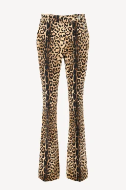 Femme Roberto Cavalli Pantalon Giaguar En Naturale