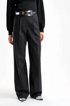 Femme IRO Pantalon Isaline En Noir