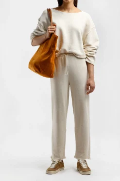 Femme American Vintage Pantalon Itonay En Ecru