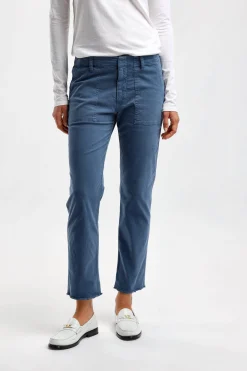 Femme Nili Lotan Pantalon Jenna En Cadet Blue