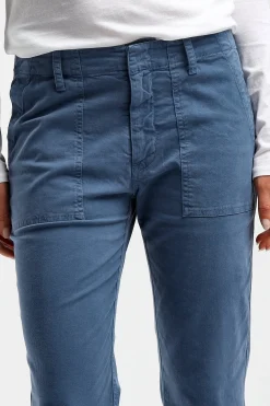 Femme Nili Lotan Pantalon Jenna En Cadet Blue