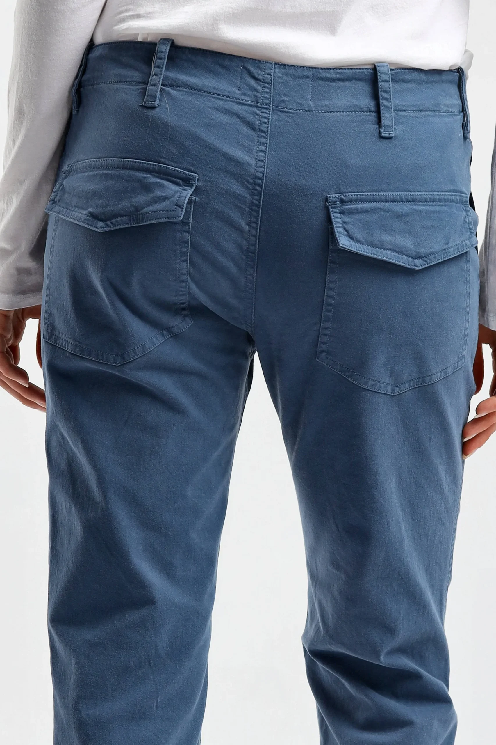 Femme Nili Lotan Pantalon Jenna En Cadet Blue