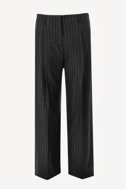 Femme Golden Goose Pantalon Journey En Gris/Artic