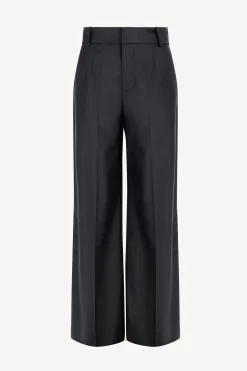 Femme DMN Pantalon Lino En Noir