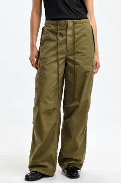 Femme Nili Lotan Pantalon Lison En Olive