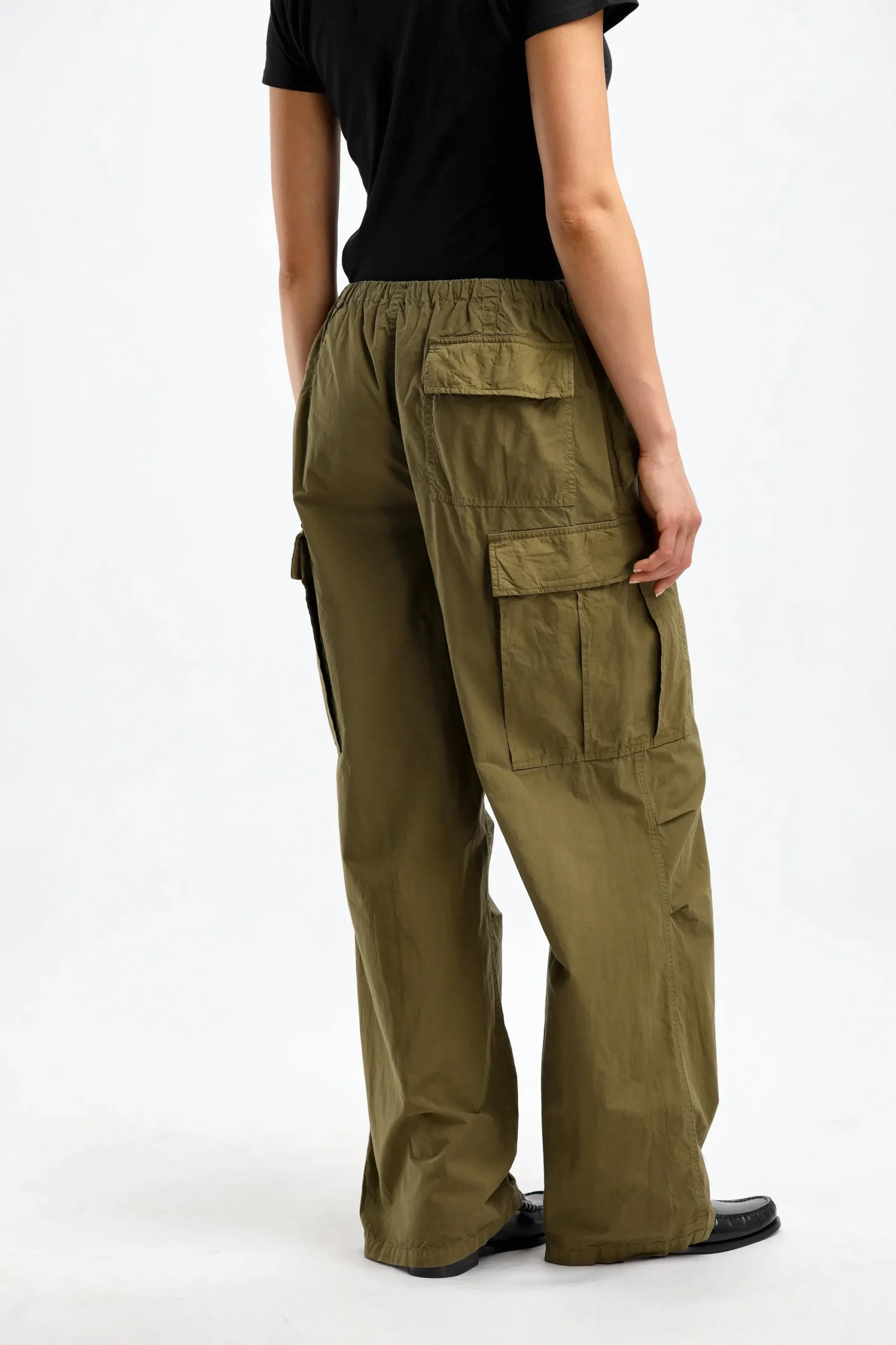 Femme Nili Lotan Pantalon Lison En Olive