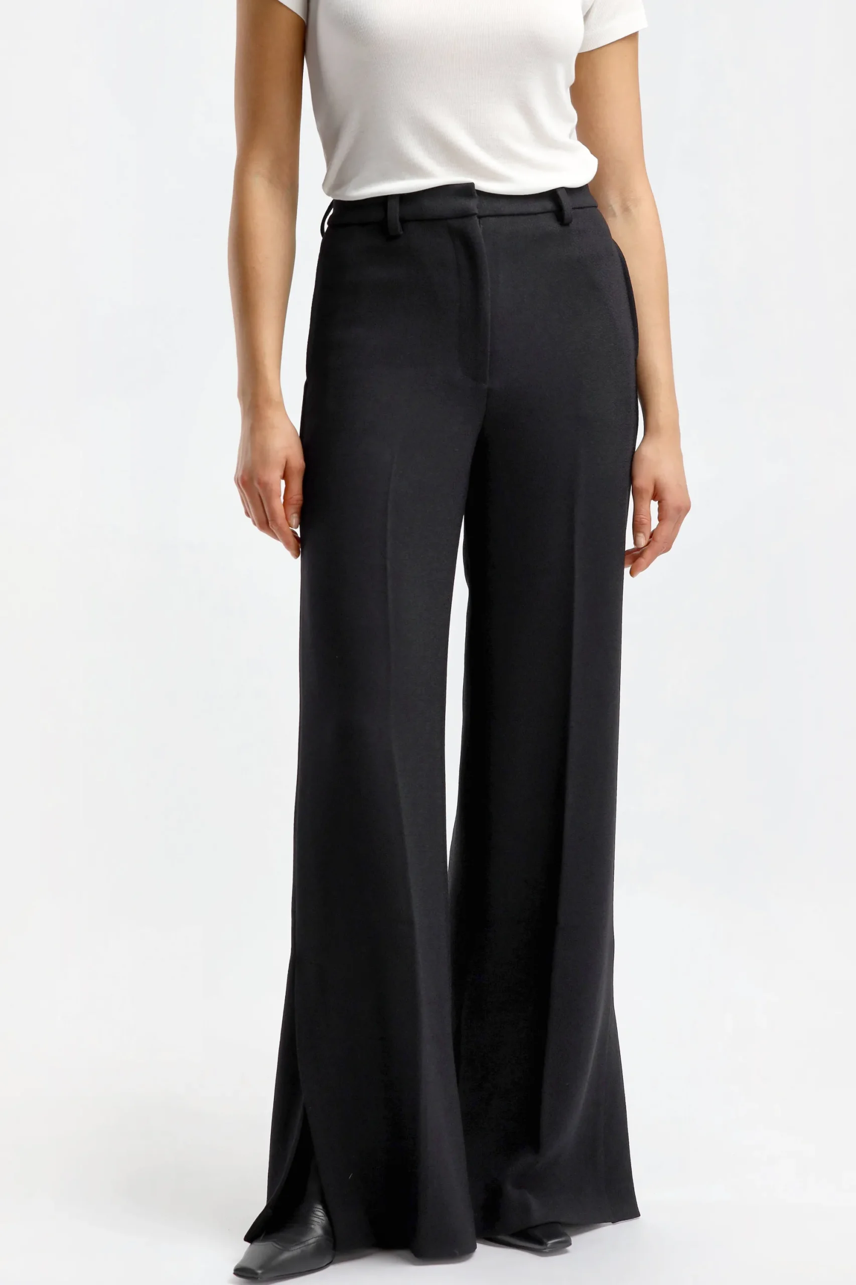 Femme Anine Bing Pantalon Lyra En Noir