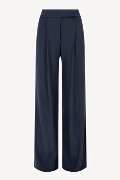 Femme Veronica Beard Pantalon Marbeau En Bleu Marine