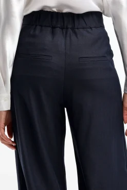 Femme Veronica Beard Pantalon Marbeau En Bleu Marine