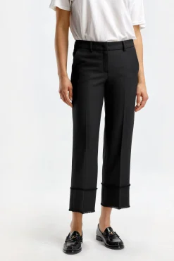 Femme Seductive Pantalon Mia En Noir