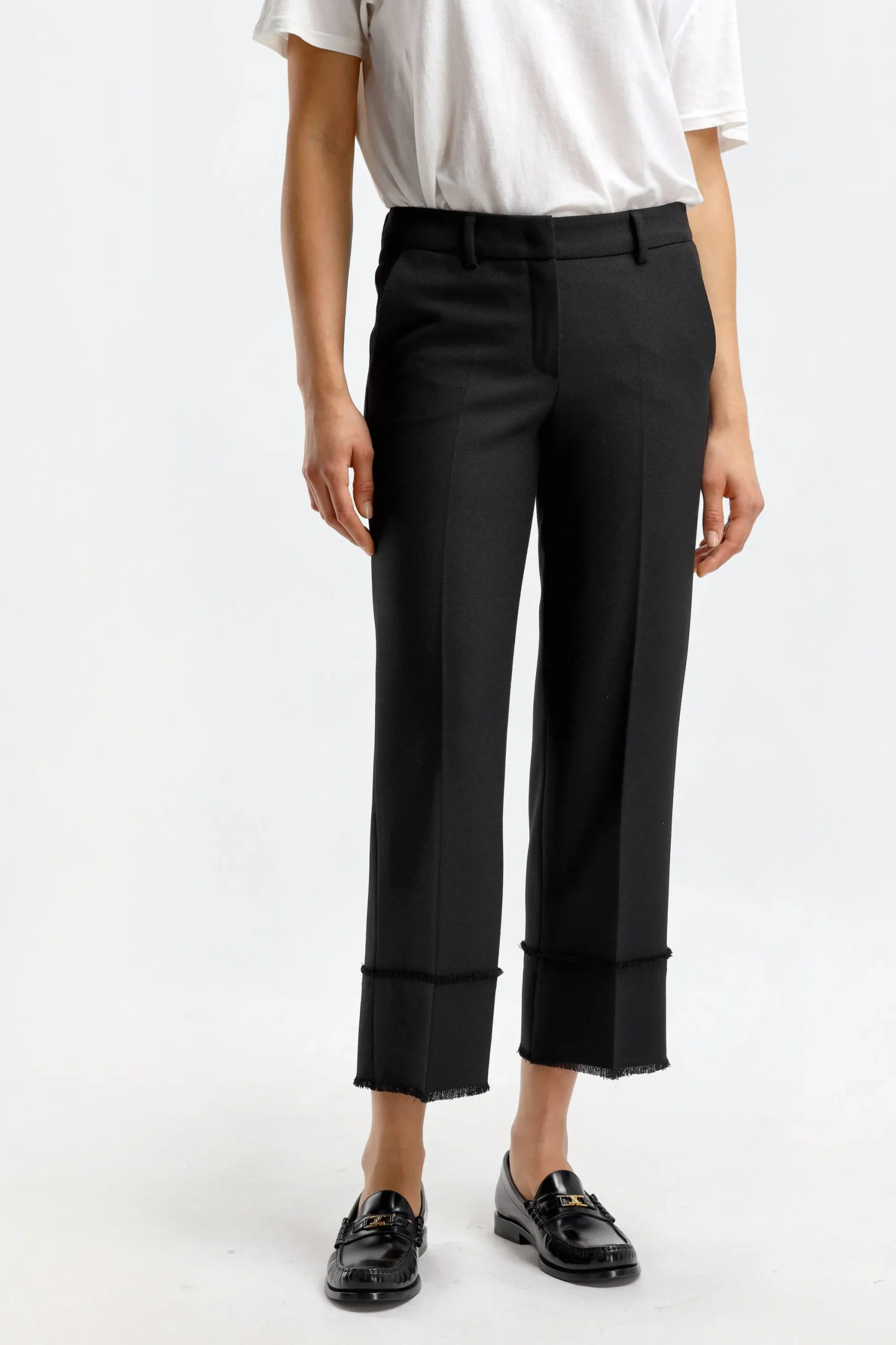 Femme Seductive Pantalon Mia En Noir