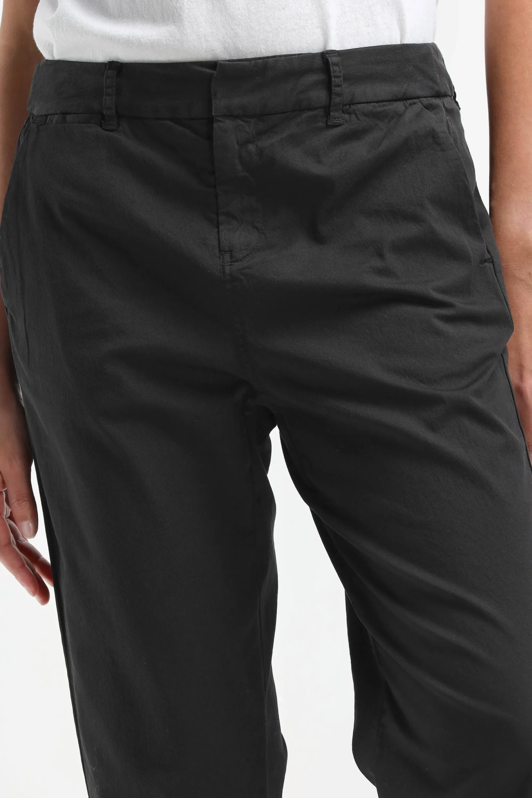 Femme Nili Lotan Pantalon Montauk En Noir De Jais