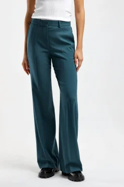 Femme Joseph Pantalon Morissey In Dark Teal