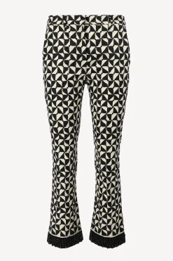 Femme S Max Mara Pantalon Nereo En Ecru