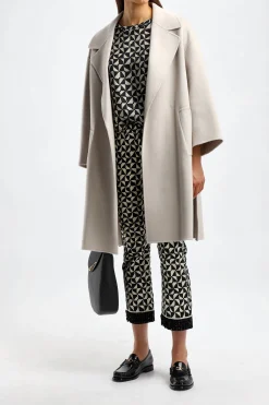 Femme S Max Mara Pantalon Nereo En Ecru