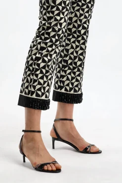 Femme S Max Mara Pantalon Nereo En Ecru