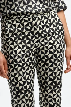 Femme S Max Mara Pantalon Nereo En Ecru