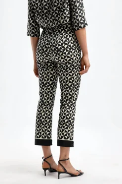 Femme S Max Mara Pantalon Nereo En Ecru