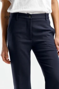 Femme Nine In The Morning Pantalon Paolina En Bleu Marine
