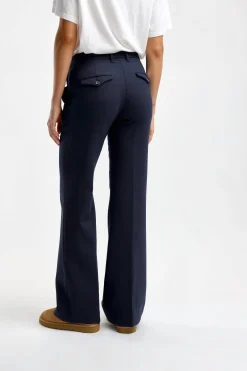 Femme Nine In The Morning Pantalon Paolina En Bleu Marine