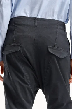 Femme Nili Lotan Pantalon Paris In Dark Navy