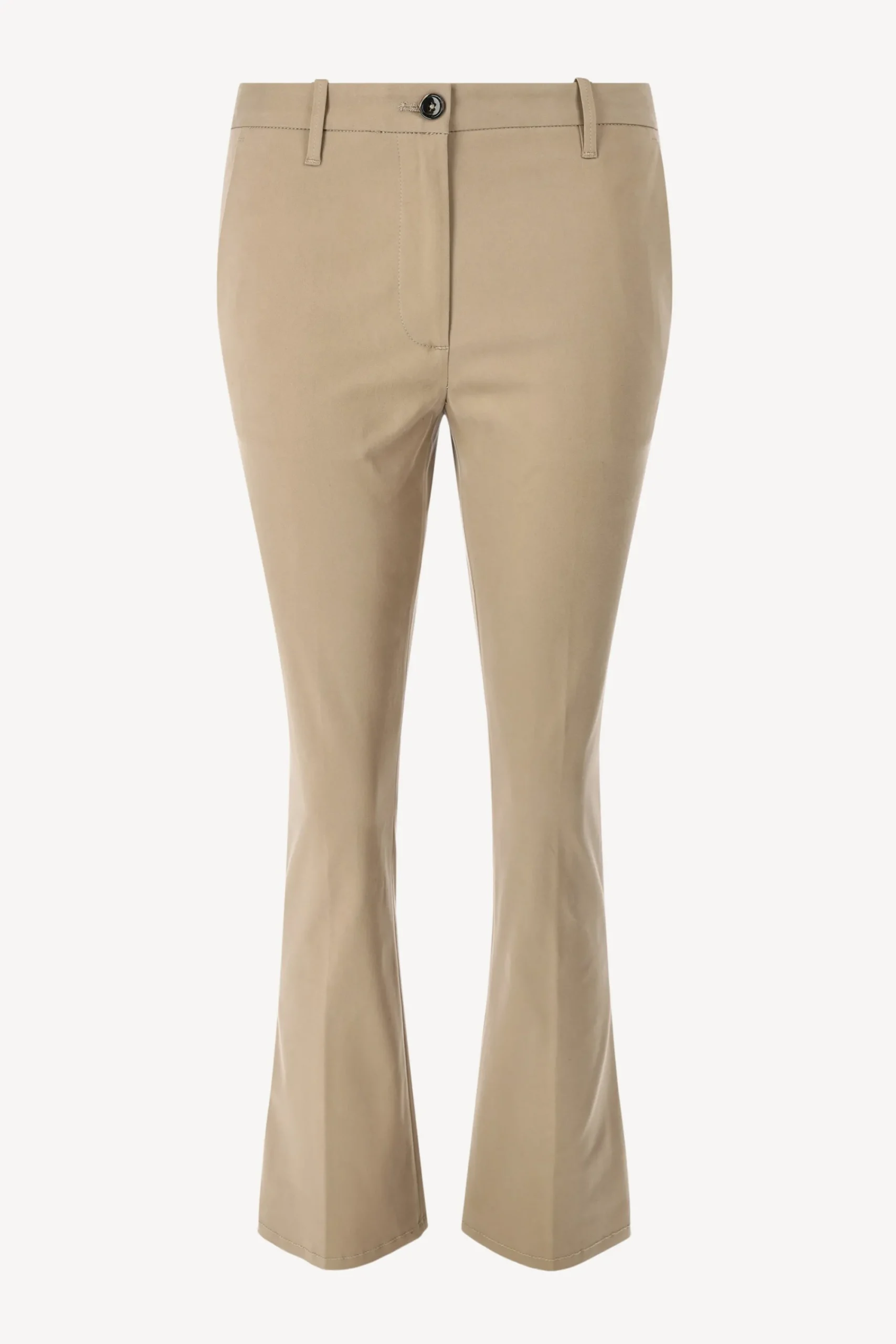 Femme Nine In The Morning Pantalon Rome Trumpet En Beige