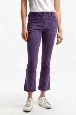 Femme Nine In The Morning Pantalon Rome Trumpet In Viola