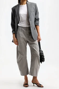 Femme Nili Lotan Pantalon Shon En Gris