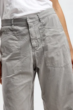 Femme Nili Lotan Pantalon Shon En Gris