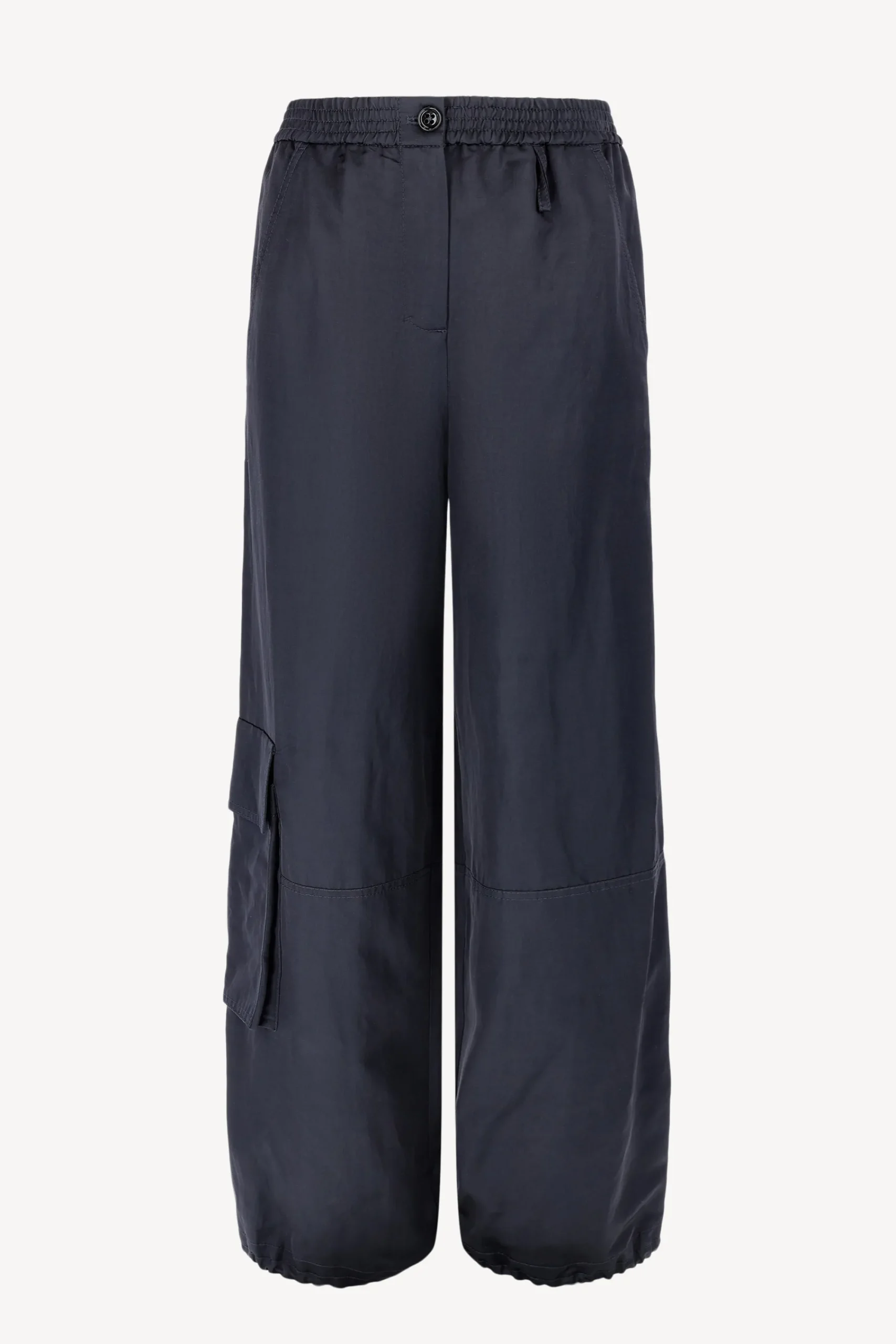 Femme Dorothee Schumacher Pantalon Slouchy Coolness En Marine Fonce