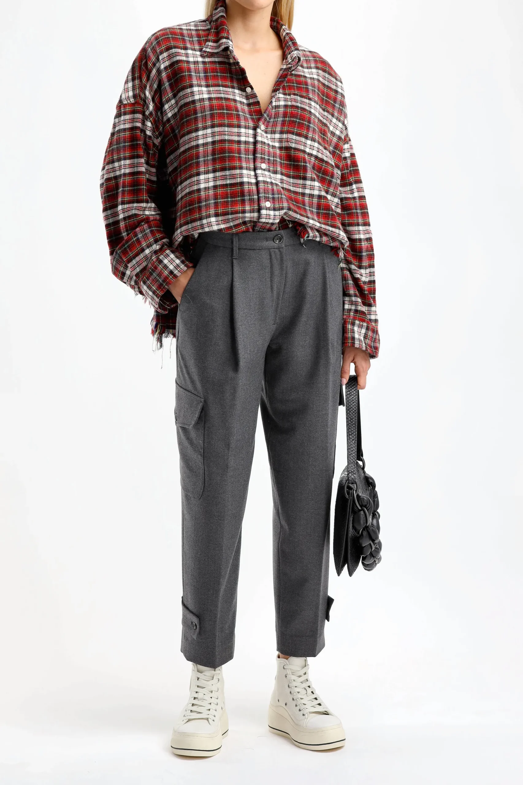 Femme Nine In The Morning Pantalon Sophie En Gris