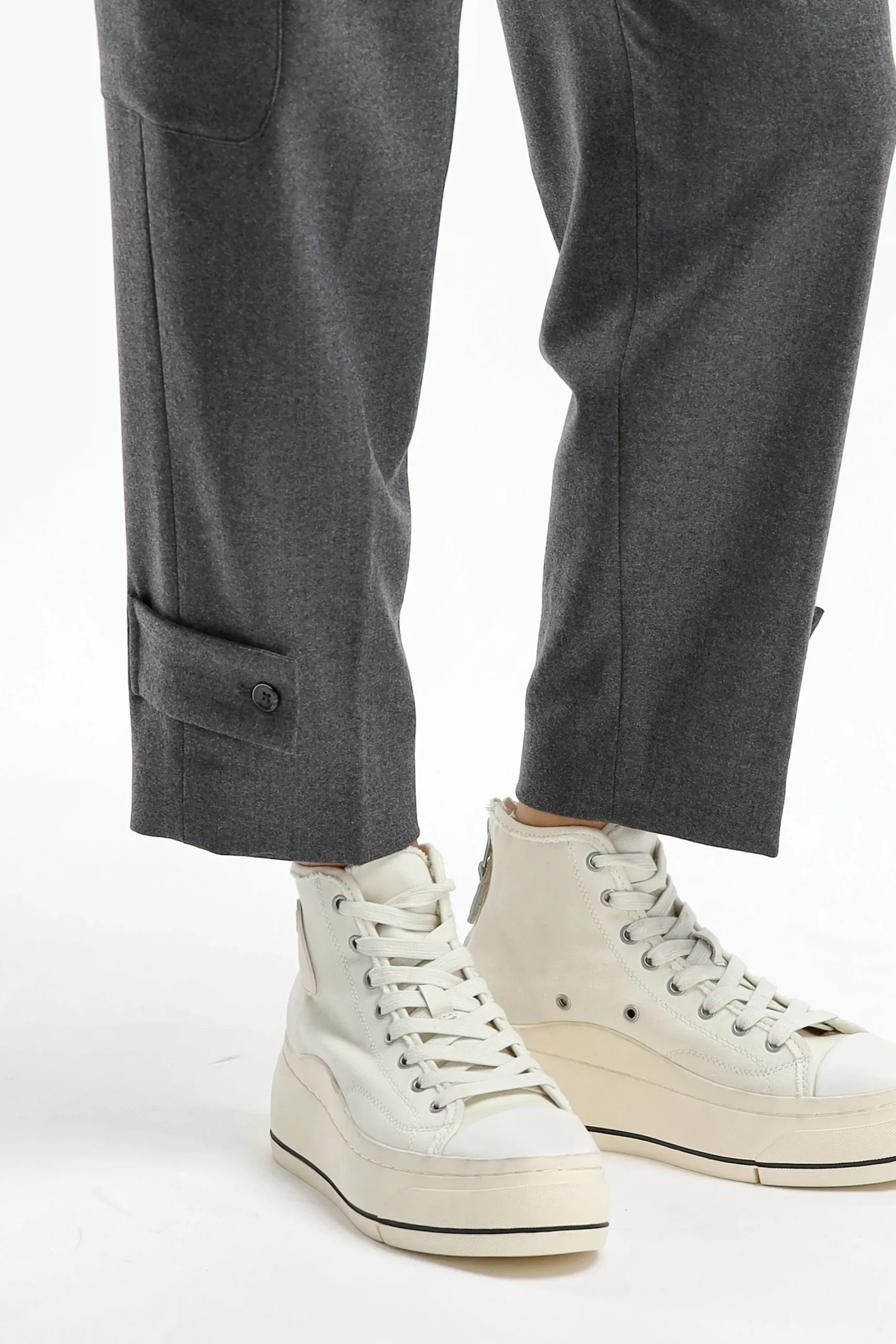 Femme Nine In The Morning Pantalon Sophie En Gris