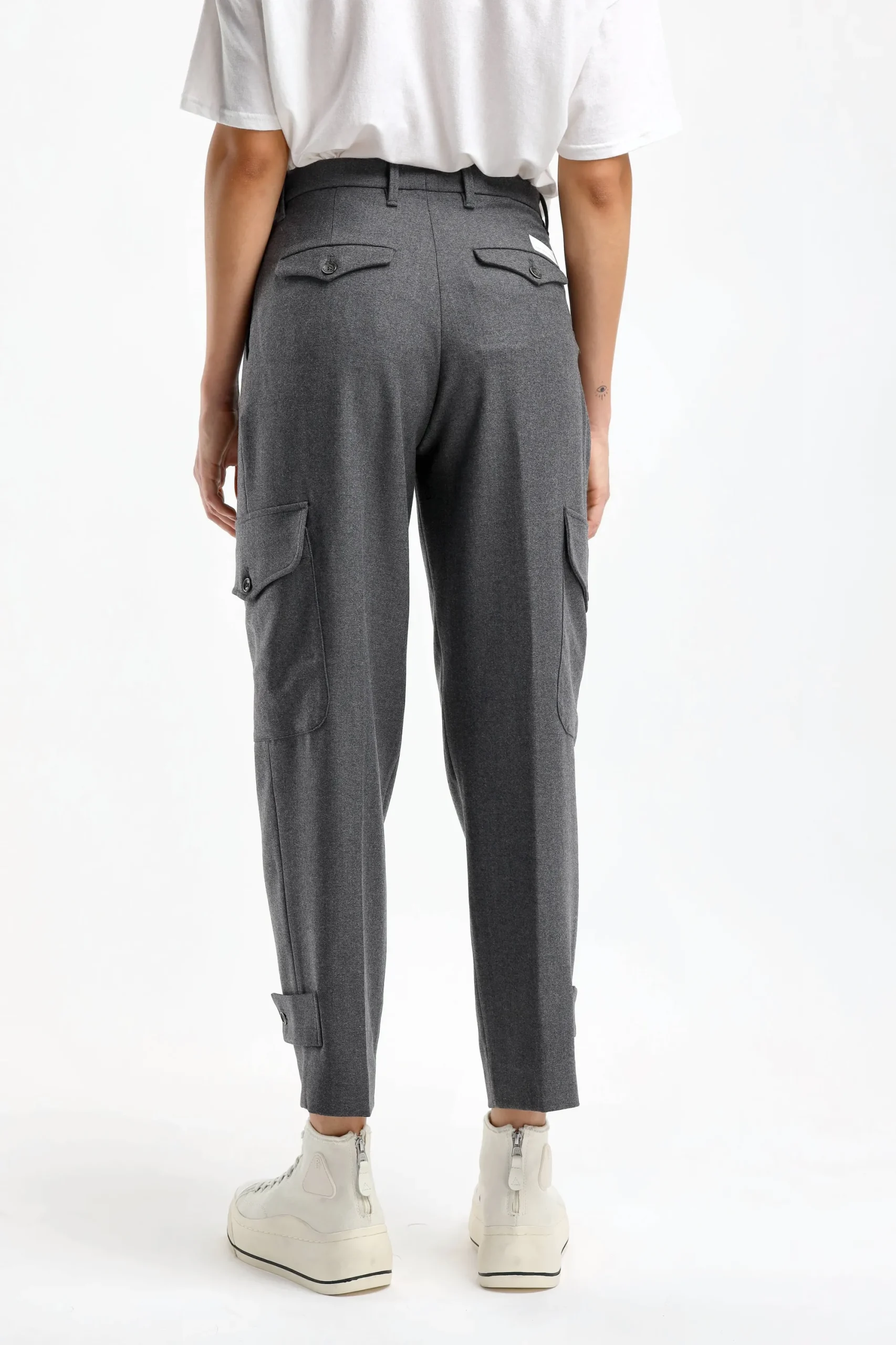 Femme Nine In The Morning Pantalon Sophie En Gris