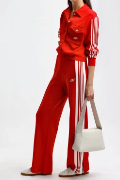 Femme Autry Pantalon Sporty En Rouge