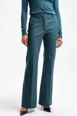 Femme Joseph Pantalon Tafira En Dark Teal