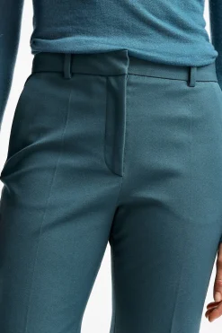 Femme Joseph Pantalon Tafira En Dark Teal