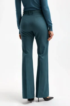 Femme Joseph Pantalon Tafira En Dark Teal