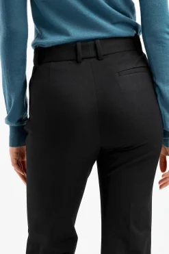 Femme Joseph Pantalon Tafira Stretch Noir