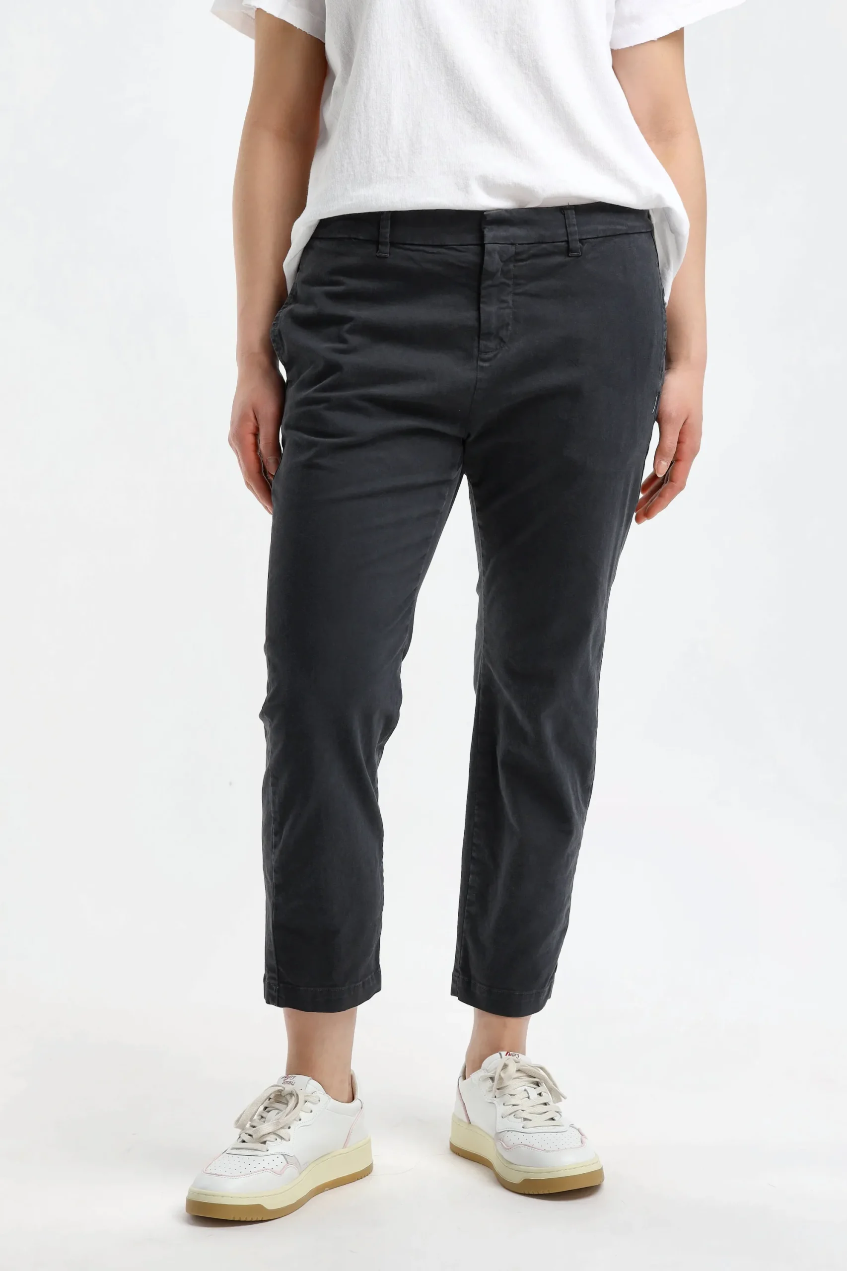 Femme Nili Lotan Pantalon Tel Aviv En Carbone