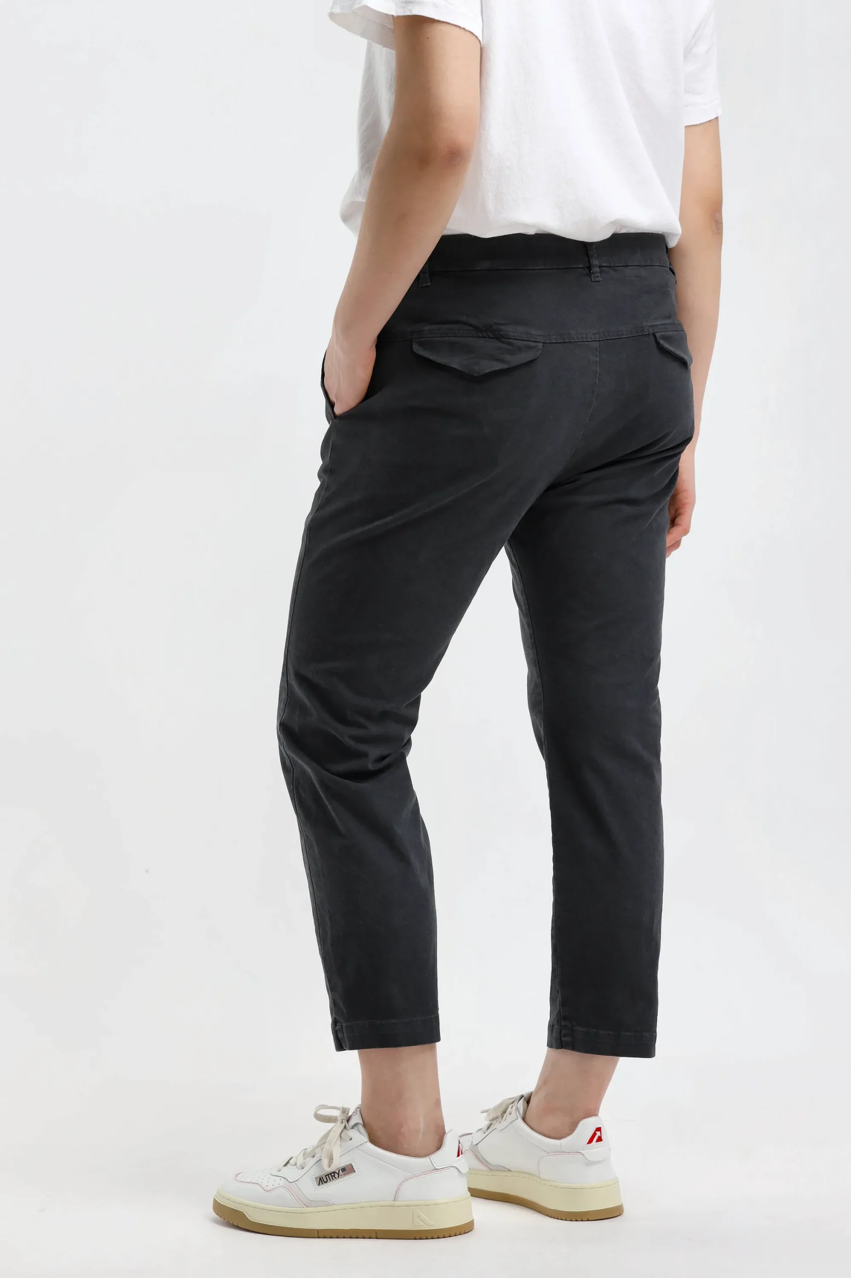 Femme Nili Lotan Pantalon Tel Aviv En Carbone