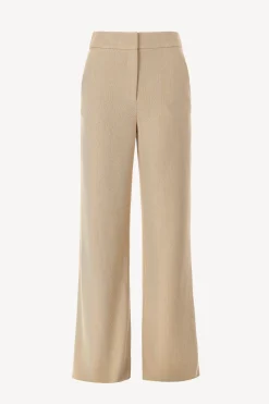 Femme Veronica Beard Pantalon Tonelli En Camel Clair