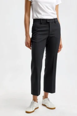 Femme Closed Pantalon Wharton En Noir