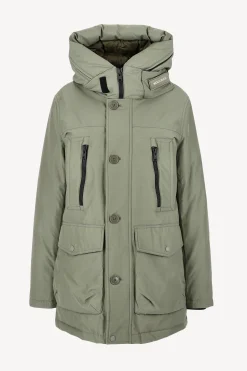Femme Woolrich Parka Arctic En Gris Toundra