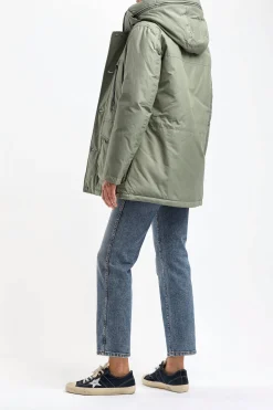 Femme Woolrich Parka Arctic En Gris Toundra
