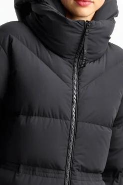 Femme Woolrich Parka Matt En Noir