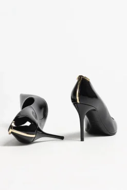 Femme Tom Ford Pompes Iconic T En Noir/Noir