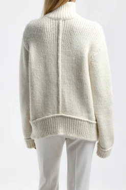 Femme Tom Ford Pull A Col Roule En Chalk