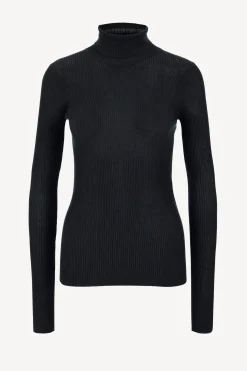 Femme by Malene Birger Pull A Col Roule Ronella En Noir