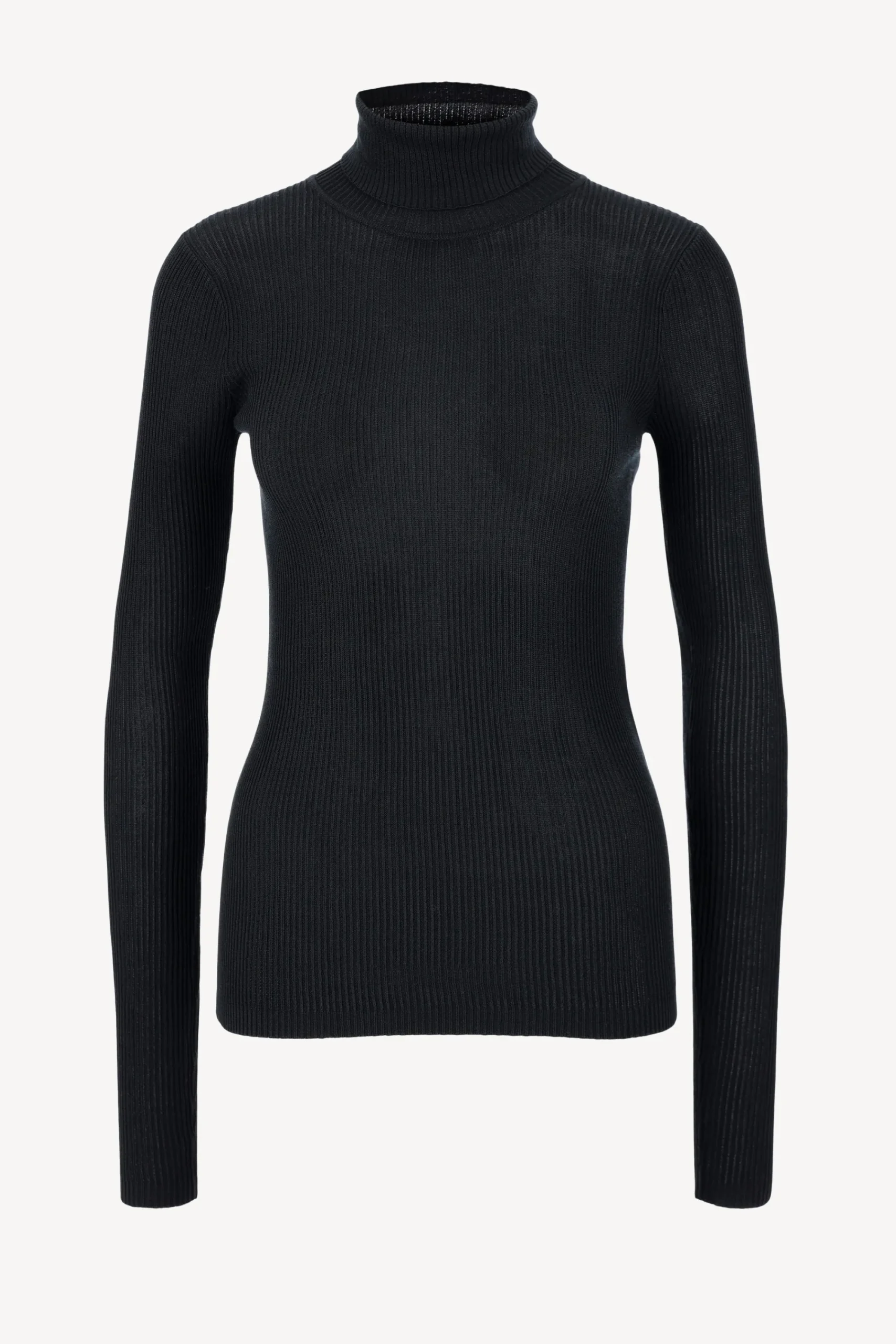 Femme by Malene Birger Pull A Col Roule Ronella En Noir