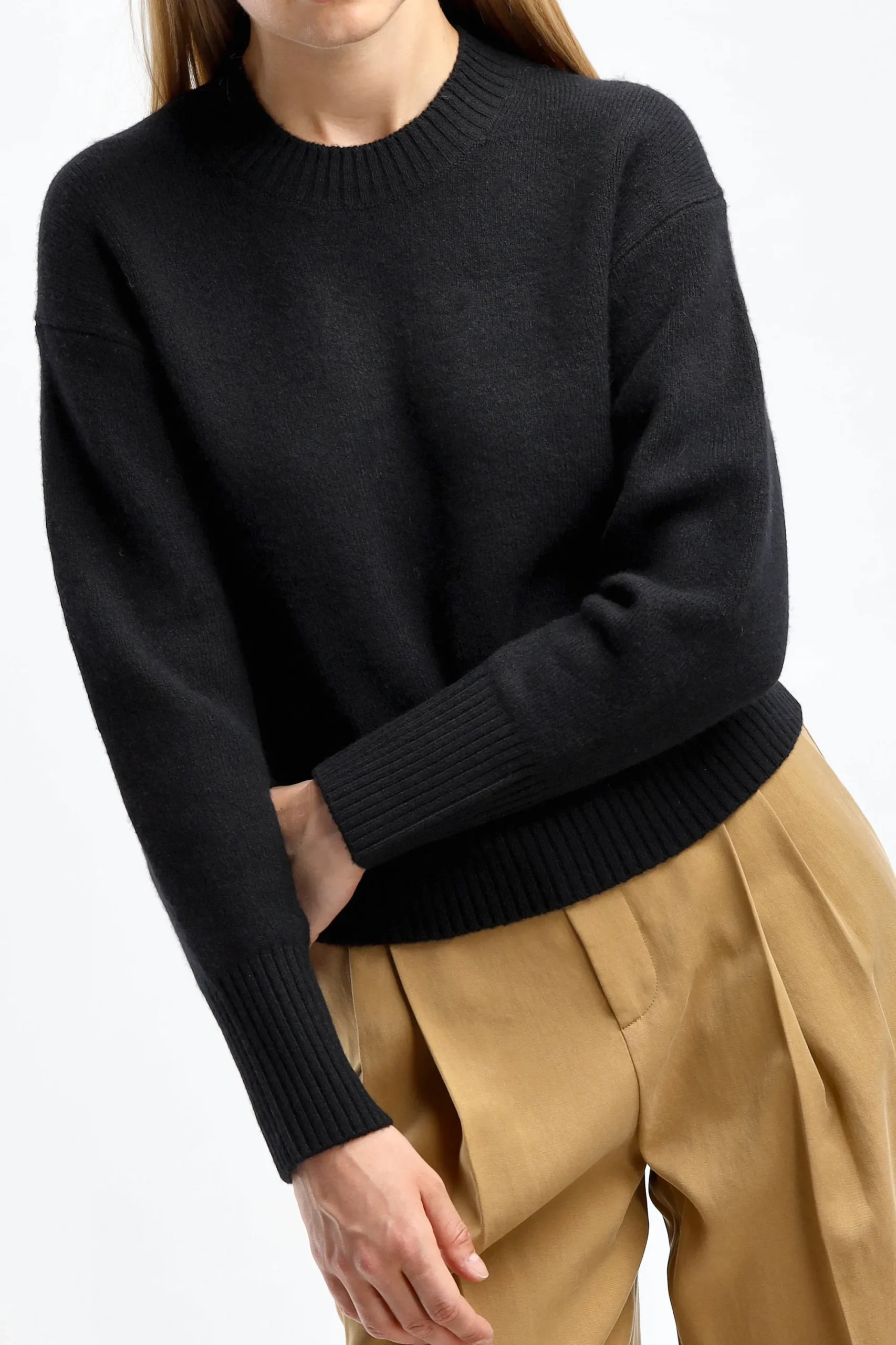 Femme Vince Pull A Manches Larges En Noir